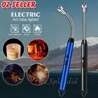 Electric Rechargeable Flameless USB Lighter Candle BBQ Windproof Kitchen Tool