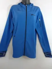 Qloom Jacket Women's Medium Blue Park City Hoodie Full Zip New With Tags