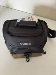 Canon 100EG (Black/Olive)-Camera Gadget Bag with Shoulder Strap-NEW TAG