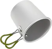 BELLIFFY Aluminium Alloy Portable Folding Camping Mug Lightweight Collapsible Drinking Cup for Outdoor Activities Easy to Clean Durable and Chic Design for Hiking and Picnics