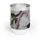 Wine & Weed Christmas Gift Him Her Chill Wine Tumbler