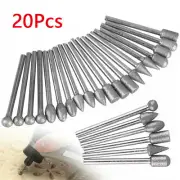 20pcs Diamond Burr Set Drill Bits Mini Drill For Dremel Rotary Tool Accessories