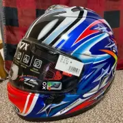 ARAI RX7X RX-7X NAKANO 2003 Red XL size (61-62CM) Shinya Nakano model 56Racing
