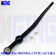Racing Single Bend Short Throw Shifter For 88-00 89 Civic CRX EG EK Acura Black