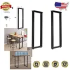 Sleek Heavy Duty Metal Table Legs 40-Inches - Perfect for Dining, Bars, Desks