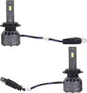 TOPAZ H7 LED Driving Fog Light Bulbs, 6000K 2 Bulbs White Brighter Daytime Running Light, plug and play, Replacement Bulbs for Cars, Trucks, SUVs (Pack of 2)