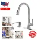 Versatile Bar and Utility Sink Faucet with Pull-Down Sprayer and Soap Dispenser