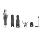 5x Drain Cleaner Combination Cutter Heads Dredging Machine Plumbing Tool