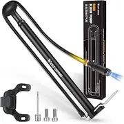 CYCLESPEED Mini Bike Pump Portable Bicycle Pump, Aluminum Alloy 160PSI Floor Bike Pump Fits Presta And Schrader Valves, Lightweight Air Bike Tyre Pump for Road Mountain Bike Balls