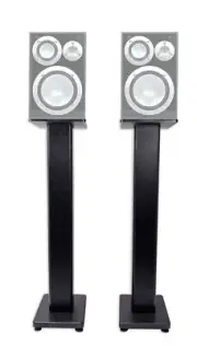 Pair 28" Bookshelf Speaker Stands For Yamaha NS-6490 Bookshelf Speakers