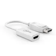 [DTH18-WH] Displayport DP Male to HDMI Female 1080P Cable Adapter White