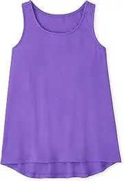 [The Children's Place] Girls Sleeveless High Low Pajama Tank Top