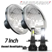 FOR Suzuki Samurai 1986 1987-1995 2x 7 Inch Round Headlights Hi/Lo Beam NEW (for: Suzuki)