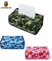 A Bathing Ape- Bape Tissue Box Cover ABC Camo (Blue,Green & Pink)