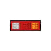 Narva Truck & Trailer LED Rear Twin Stop/Tail, Direction Indicator & Reverse with Acrylic Lens and 0.5m Cable - 98210