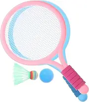 TOYANDONA Badminton Rackets for Boys and Girls Pieces Set Balls Sports Racket Toys Boys and Girls Badminton for Outdoor Play Random