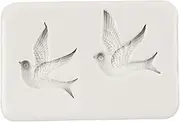 QDMOLDS Bird Dove Silicone Molds Pigeon Fondant Mold for Cake Decoration Candy Chocolate Cupcake Topper Polymer Clay Gum Paste