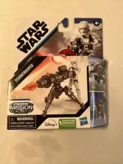 Star Wars Mission Fleet Stormtrooper Action Figure w/ Imperial Assault Cannon