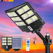 SL-2000W Solar Street Light Outdoor, 200000LM Commercial Parking Lot Light Dusk