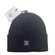 Herschel Supply Compay Kids Cuff Beanie Hat Abbott Peacoat Black One Size
