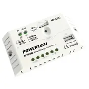 POWERTECH MP3752 12V 24V 20A Solar Controller USB Pwm