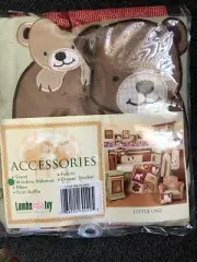 Lambs & Ivy “Little One” Bears Elephants & Lions Nursery Window Valance NIP