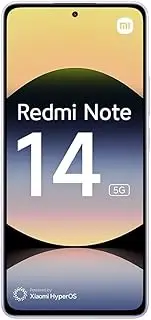 Xiaomi Redmi Note 14 5G - 8+256GB Smartphone, 6.67" AMOLED FHD+ 120Hz Display, MediaTek Dimensity 7025-Ultra, 108MP Camera, 5110mAh, Charger Not Included, Purple (ES Version)