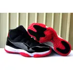 爆款 MALAYSIA UP (AZWAR SHOP) 現貨 AIR JORDAN 11 NK AJ11 籃球黑色高紅