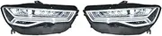 New LED Car Headlights Compatible for Audi A6L C7 2012 2013 2014 2015 2016 2017 2018 Headlight Signals Accessories Daytime Running Lights(for 2016-2018)