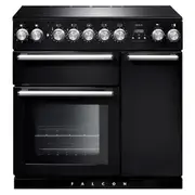 Falcon 90cm Nexus Induction Hob Cooker - Black/Chrome