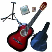 Axiom Beginners Guitar Pack - Full Size Red