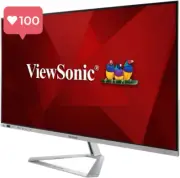 ViewSonic VX3276-2K-MHD-2 32-Inch IPS QHD Monitor – 75Hz, 103% sRGB, Eye Care