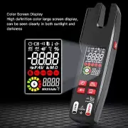 DC AC Clamp Meter Digital Color Screen Digital Clamp Multimeter W/ VFC Function