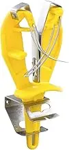BOBET Sharp Easy Pull Through Butchers Knife Sharpener Made in France (Yellow)