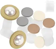 AUTSUPPL Nail Art Toe Spacers 8pcs Silicone Toe Separators for Women Pedicure Toe Dividers for Beauty Routine