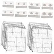 400 Cardboard Coin Holder for Collectors with 20 Sheets Coin 400pcs+20 Sheets