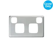 HPM Excel Double Powerpoint Matt Silver Metal Cover