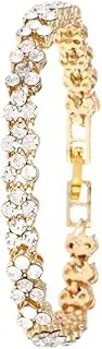 Slimming Bracelet | Magnetic Zircon Bracelet | Zircon Magnetic Bangle Jewelry Women Pisole