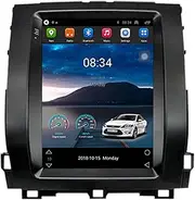 9.7 Inch Car Stereo Bluetooth Touch Screen Car Radio for Toyota Land Cruiser Prado 120, 2002-2009 Android 10 Head Unit GPS Sat Nav Support CarPlay Android Auto WiFi 4G Mirror Link TPMS Built-in