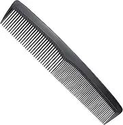 1 Piece Styling Comb Men Multifunctional, Shatterproof Premium Coarse Zinc Comb, Antistatic Hair Comb Hairdresser for Hair Cutting Hair Comb 19 cm Wide Tooth Comb + Fine Teeth