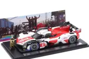 1 43 Spark Toyota GR010 Le Mans 24h 2022 Winner Gazoo Racing 8 w Trophy Toyot