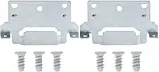 [Spare Hardware Parts] for IKEA Part 116791 and 139301 with Screws, Bed Frame Mounting Plate (116791+105307)