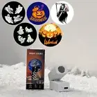 Small Halloween Led Lamp Decoration Projector Night Earth Moon Battery Light