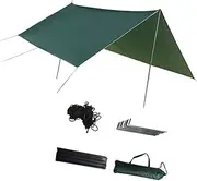 koolsoo Hammock Tent Canopy Easy Setup Sun Shelter Rainfly Tarp for Hammock Waterproof Tent for Beach Hiking Garden Survival Travel