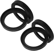 Zerodeko 2 Pairs Plastic Speaker Spacer Rings for Car Audio System Mounting Bracket for High Frequency Speakers Durable Installation Rings for Enhanced Sound Clarity