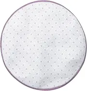 Long Plush Dog Cushion 60cm Round Pet Pad Warm Dog Bed for Indoor Resting