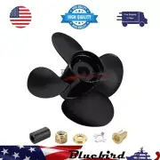 13.8 x13 boat propeller fit mercury engines 40-140hp 15 spline tooth,RH