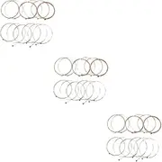 ibasenice 36pcs Guitar Strings Set of Acoustic Classical Electric Stainless Steel Strings Guitar Parts