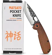 Matsato Folding Pocket Knife – EDC Compact Folding Knife for Camping, Fishing, Hiking, and Outdoor Adventure for Men & Women