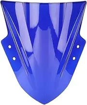Motorcycle Accessory ABS Plastic Windscreen Windshield Double for Kawasaki for Ninja 300 250 ZX300 EX300R 2013-2017(Style 2)
